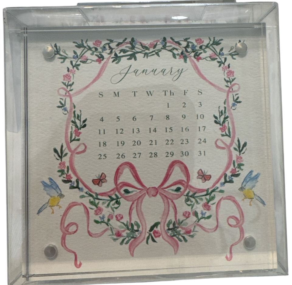 Acrylic Calendar