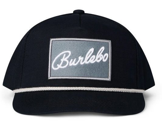 BURLEBO Grey Patch - Black