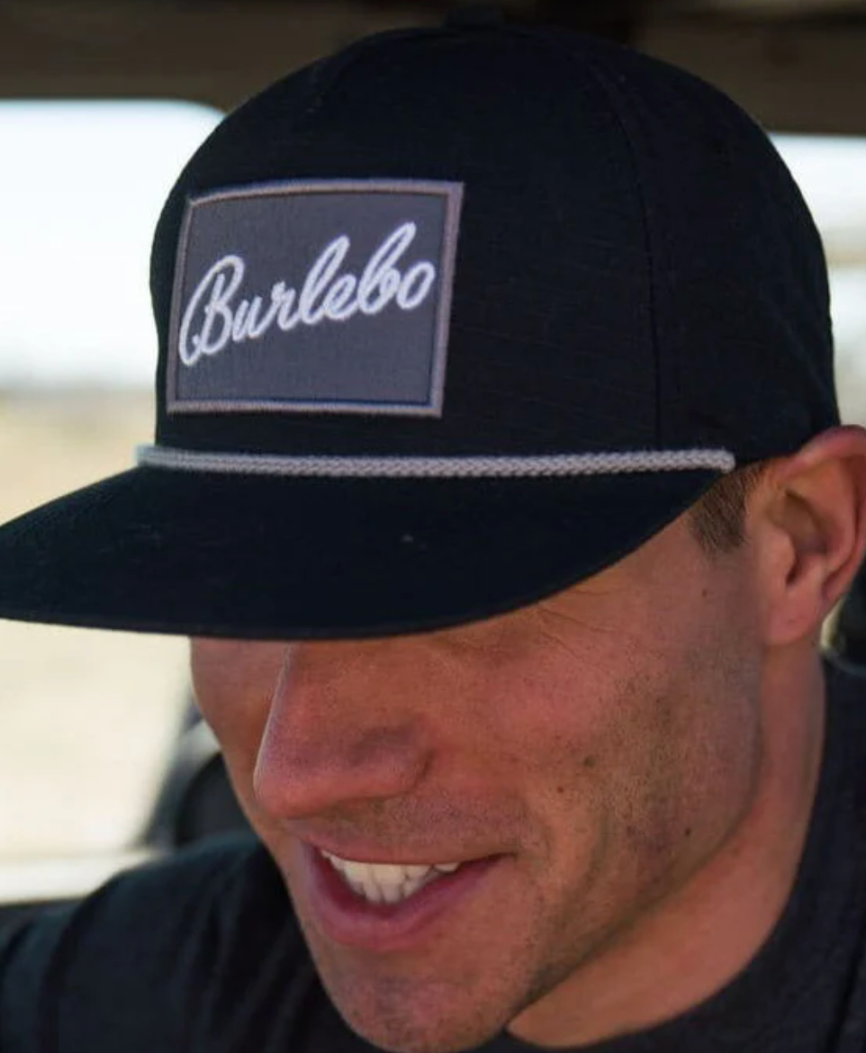BURLEBO Grey Patch - Black