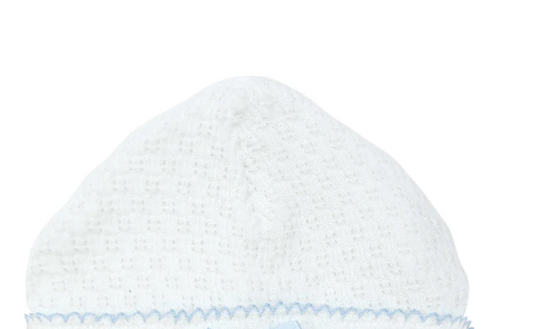 Paty Knit Saylor Beanie-Blue