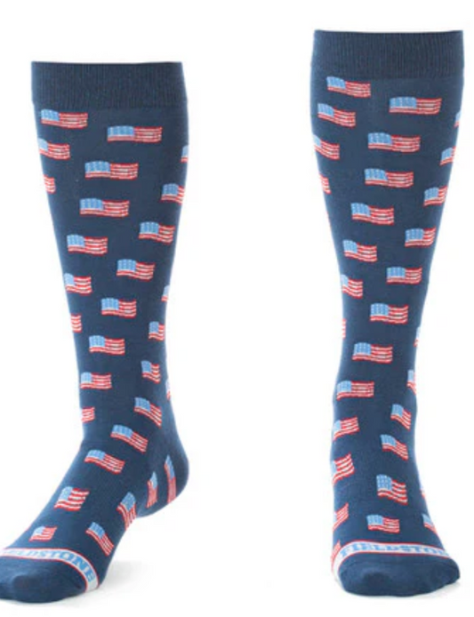 Pattern Socks- Flags