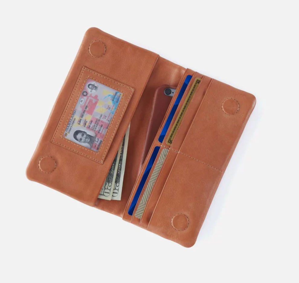 Harvest Wheat Lumen Continental Wallet