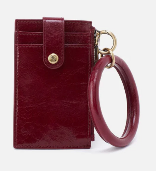 Saddleberry Ring Credit Card Wristlet