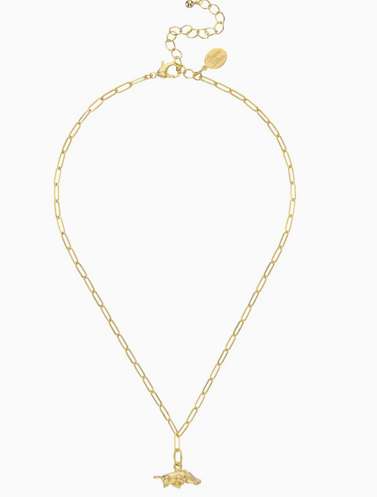 Razorback Paperclip Necklace