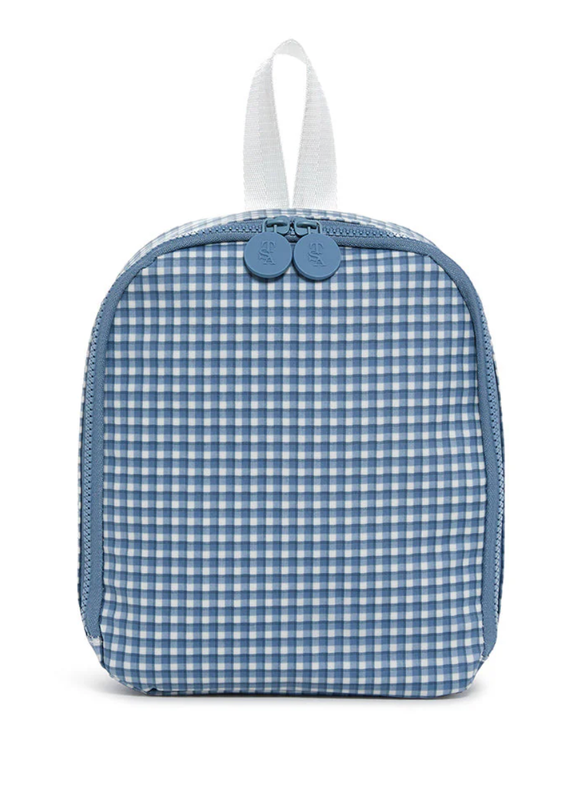 Rodeo Check Indigo- Bring it Lunch Bag