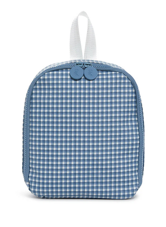 Rodeo Check Indigo- Bring it Lunch Bag