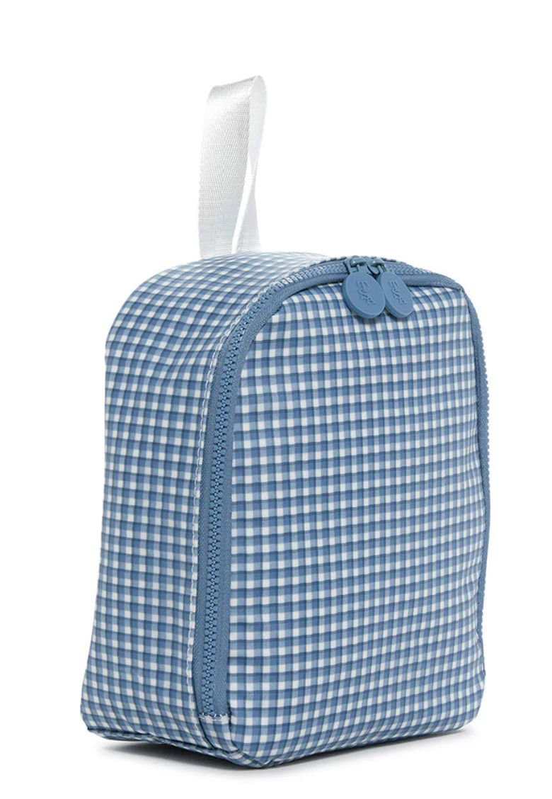 Rodeo Check Indigo- Bring it Lunch Bag