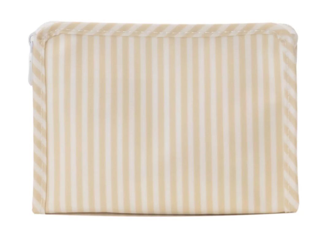Pimlico Stripe Sand - Small Zip Pouch Roadie