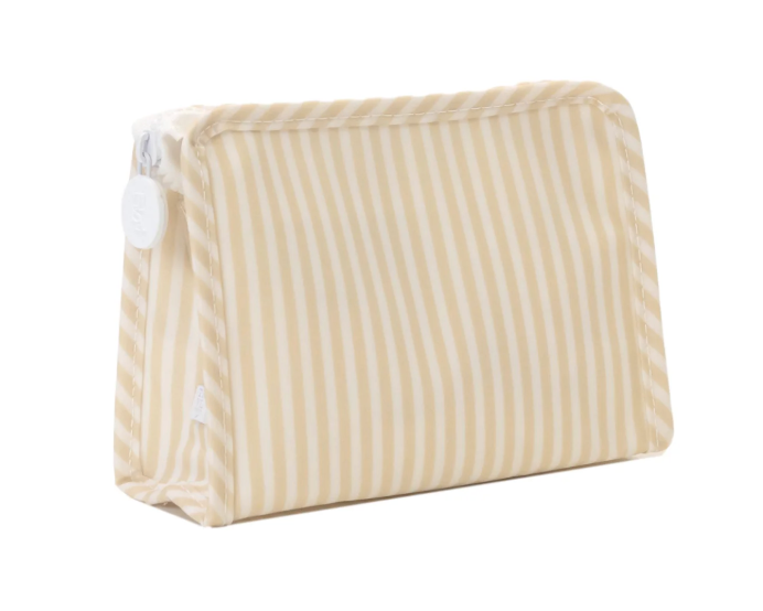 Pimlico Stripe Sand - Small Zip Pouch Roadie