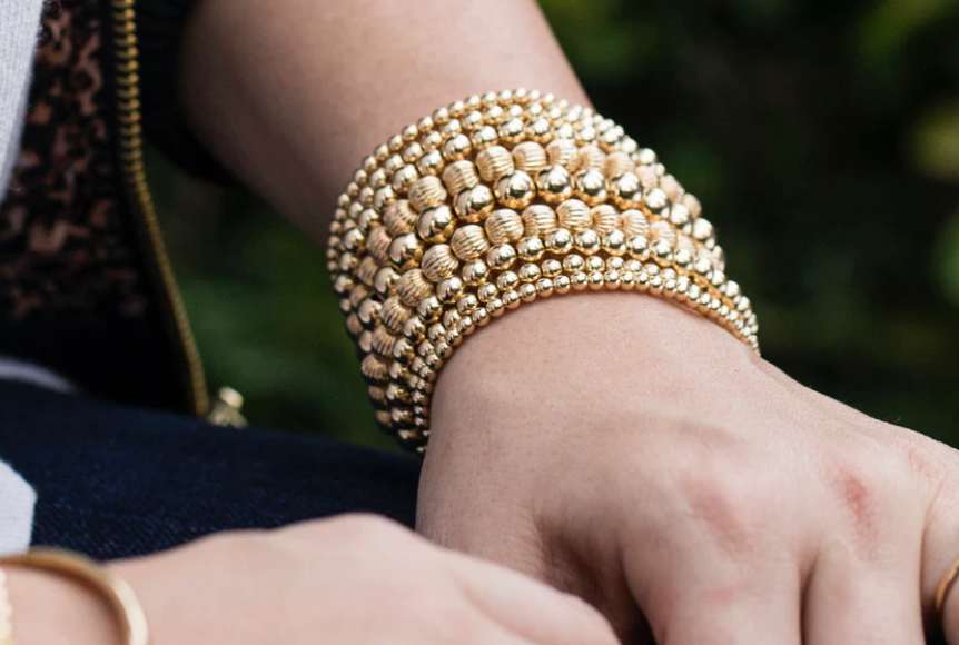 Dignity Gold 6mm  Bracelet EXTENDS