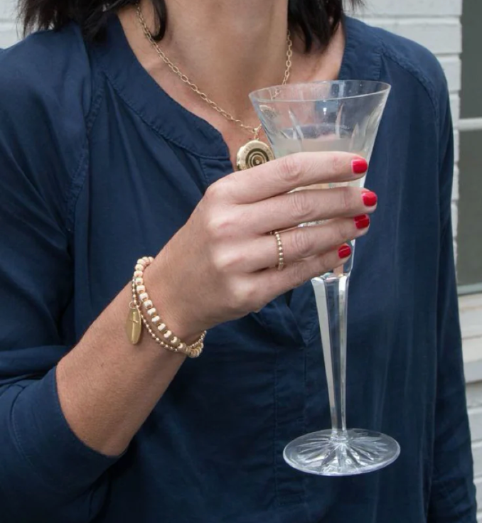 Dignity Gold 6mm  Bracelet EXTENDS