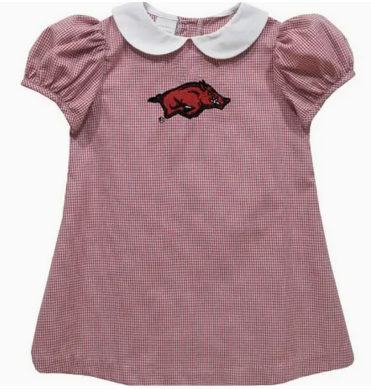 Arkansas Razorback A Line Dress
