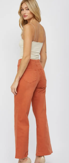 High-Rise Wide Leg-Penny