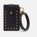 Black Ring Credit Card Wristlet