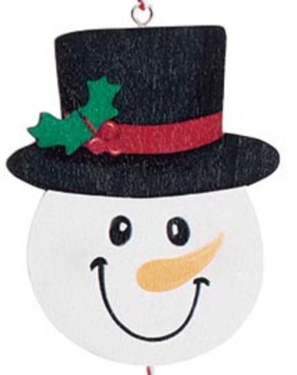 CHRISTMAS CHARACTER ORNAMENTS