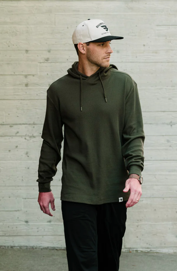 Thermal Hoodie - Mallard Green