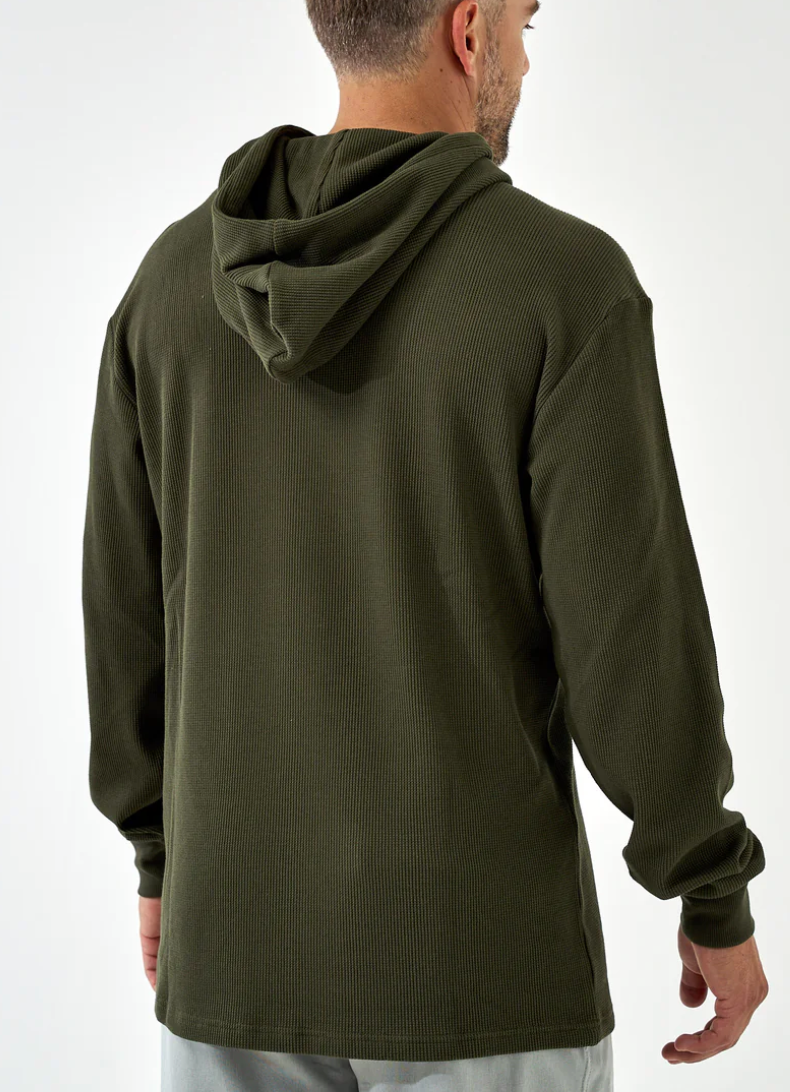 Thermal Hoodie - Mallard Green