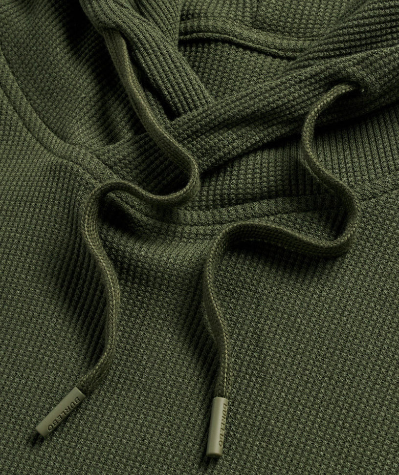 Thermal Hoodie - Mallard Green