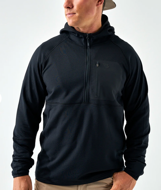 Blaze Tech Quarter Zip - Black