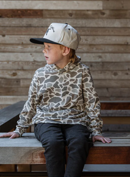 Thermal Hoodie - Classic Deer Camo-Youth