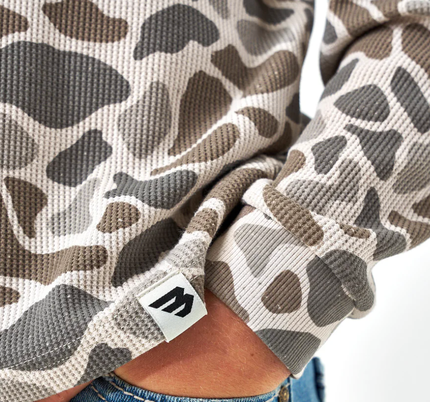 Thermal Hoodie - Classic Deer Camo-Youth