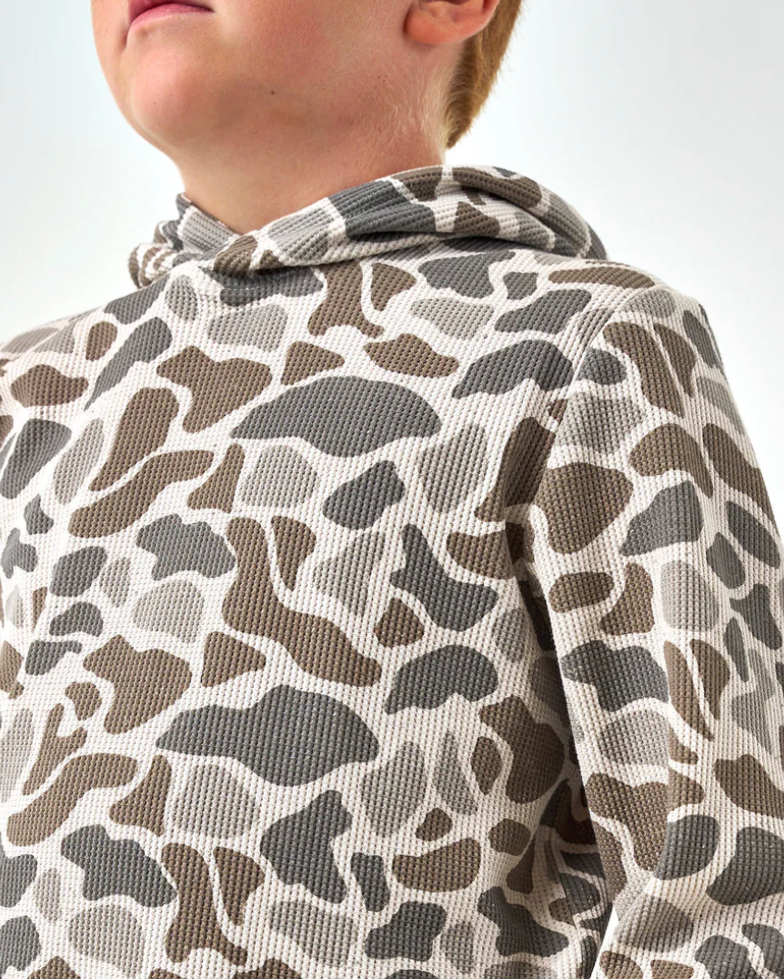 Thermal Hoodie - Classic Deer Camo-Youth