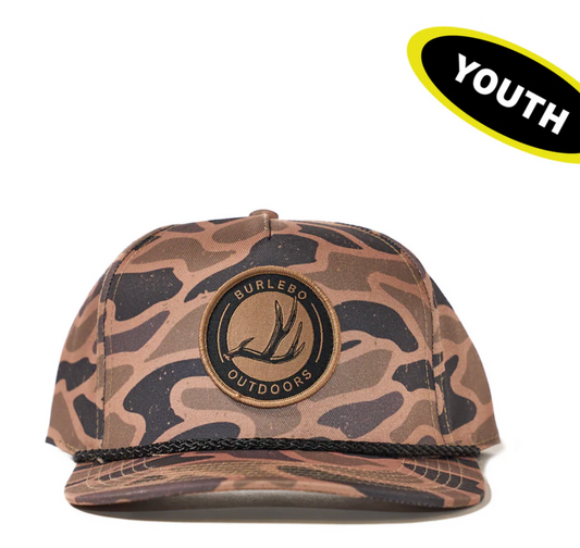 Youth Cap - Antler Patch - Gauge Camo
