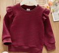 Ruffles Textured Sweatshirt