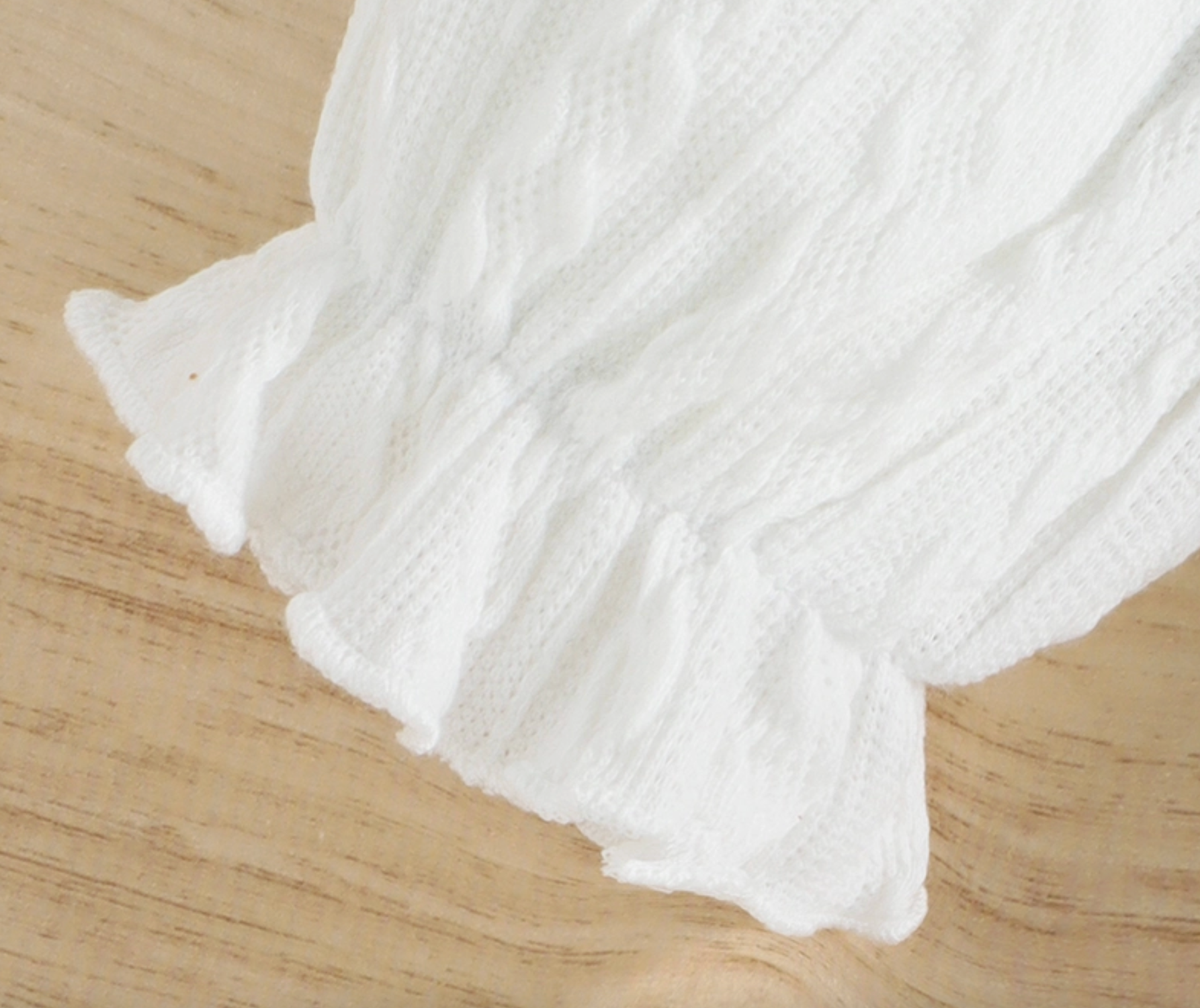 Ruffled Top & Belted Skirt-3pc set