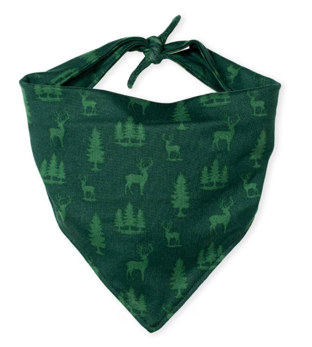 Woodsy Deer Dog Bandana