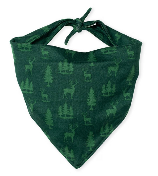 Woodsy Deer Dog Bandana
