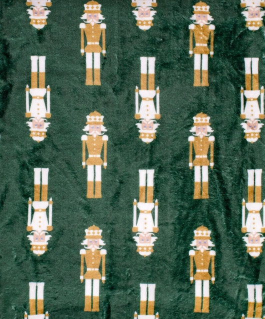 Alpine Nutcracker Throw