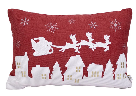 Santa's Sleigh Pillow