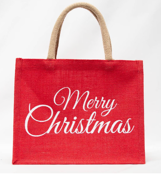Classic Merry Christmas Tote