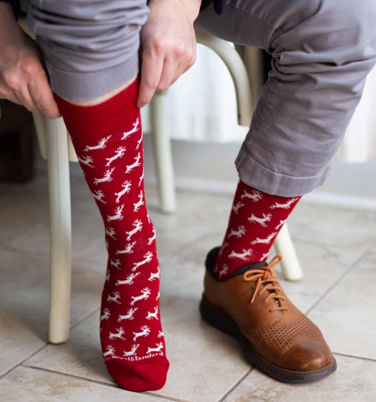 Men's Leaping Deer Socks
