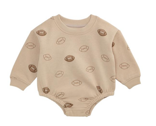 Football Baby Sweatshirt Bubble