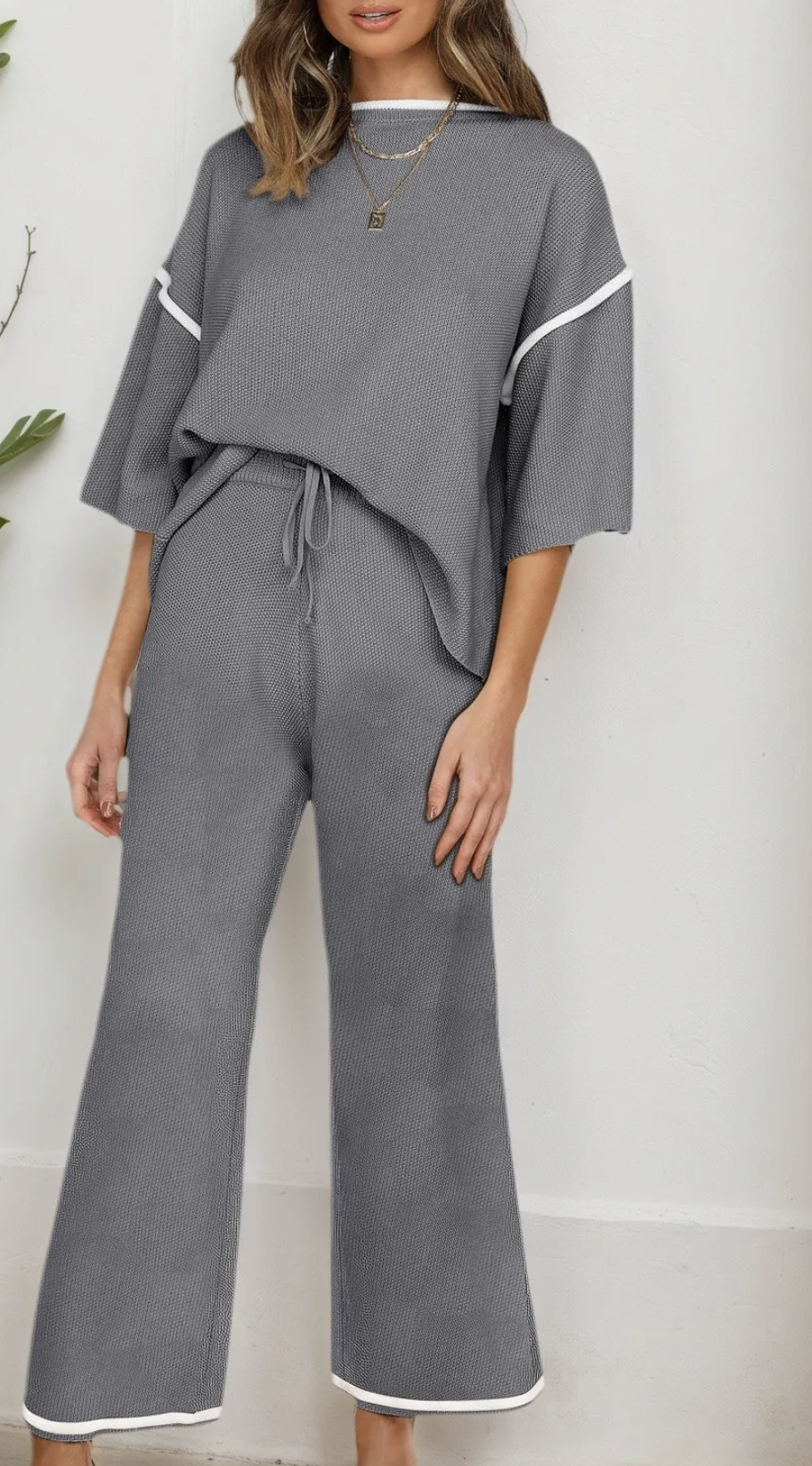 Sweater Pant  2pc Set