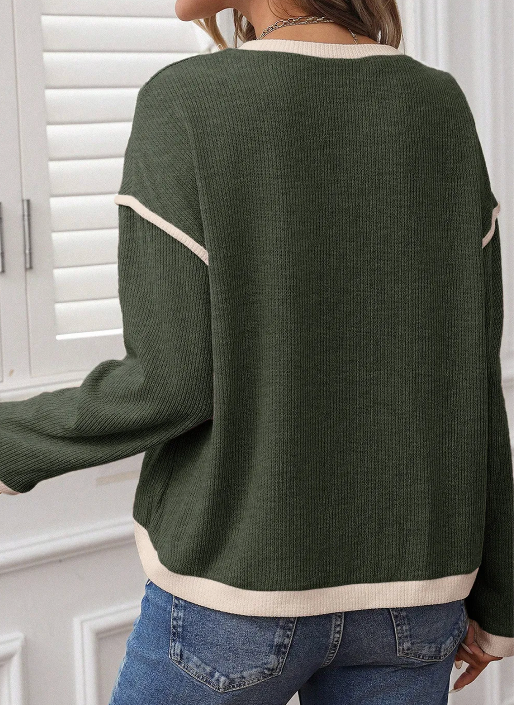 Four Leaf Clover Knit Top