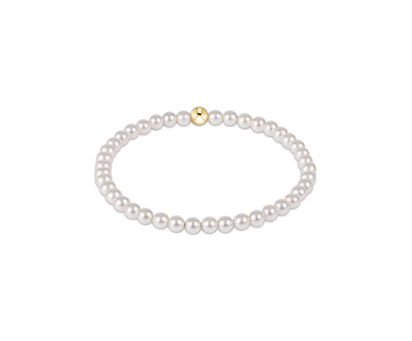 Classic Pearl 4mm Bead Bracelet