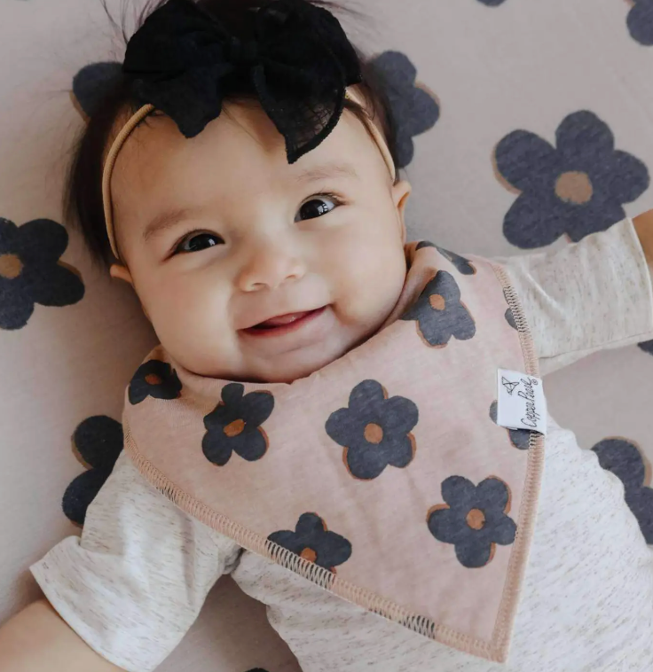 Baby Bandana Bibs - Gemma in Tan