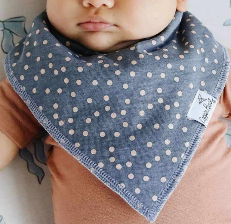 Baby Bandana Bibs - Gemma in Tan