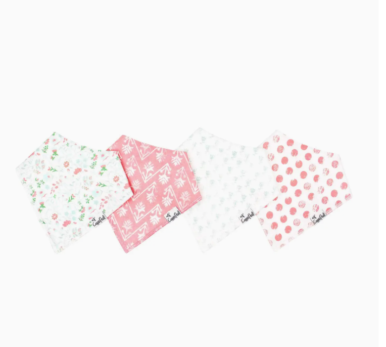 Baby Bandana Bibs - Claire