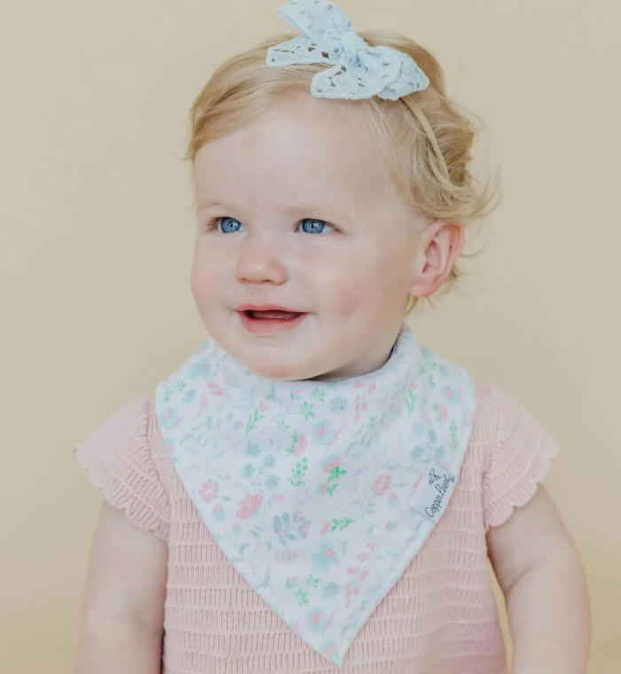 Baby Bandana Bibs - Claire
