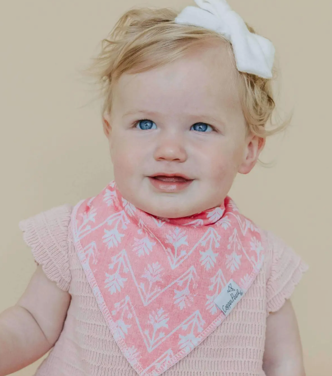 Baby Bandana Bibs - Claire