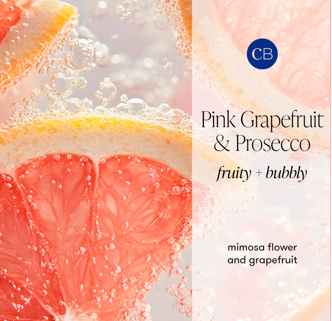 Pink Grapefruit & Prosecco Candle 19oz