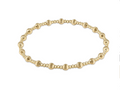 DIGNITY SINCERITY GOLD 4MM BRACELET