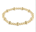 DIGNITY SINCERITY GOLD 6MM BRACELET