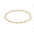SINCERITY GOLD PEARL 4MM BRACELET