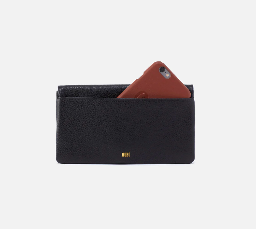 Black Lumen Continental Wallet