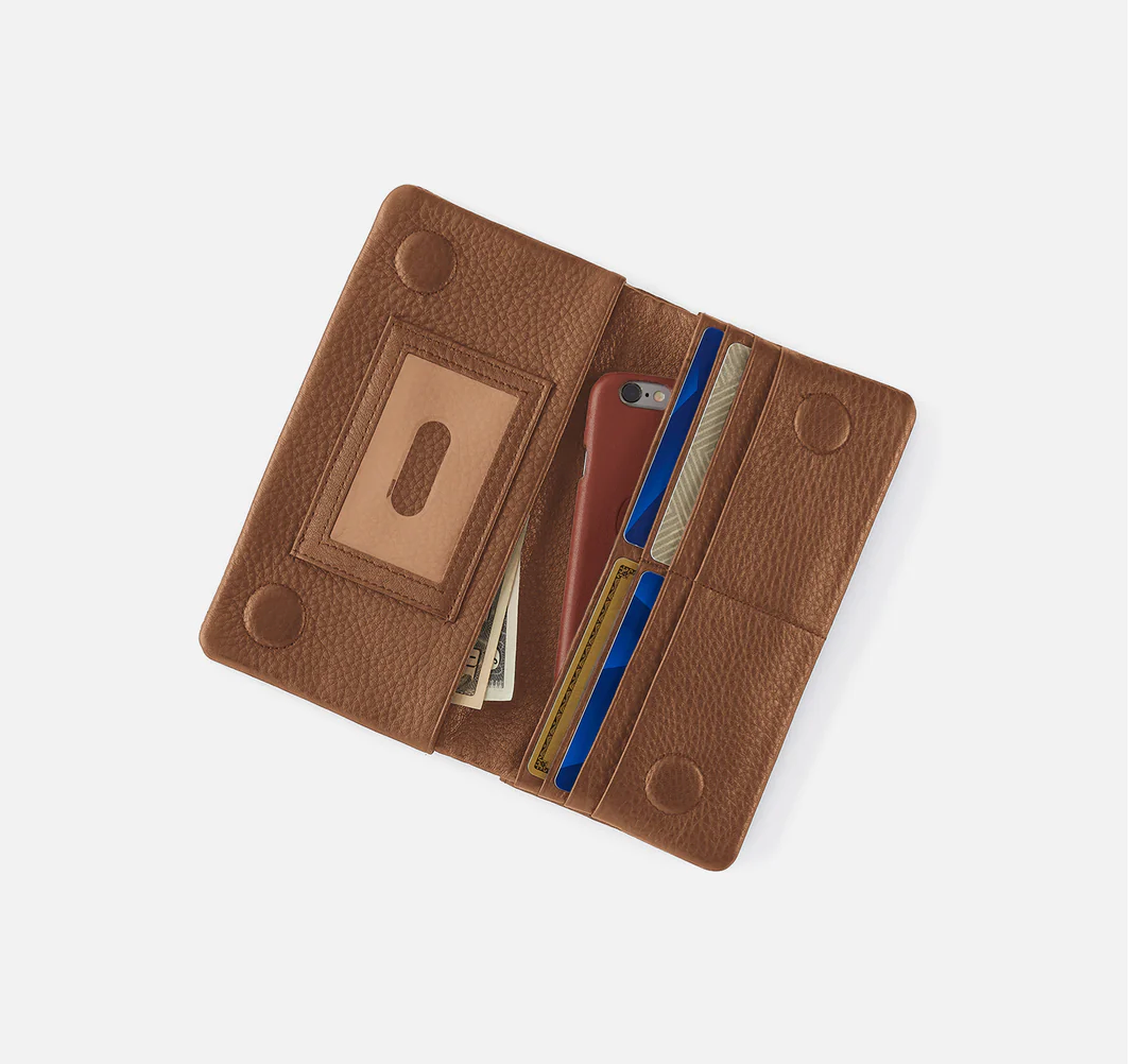 Timber Brown Lumen Continental Wallet